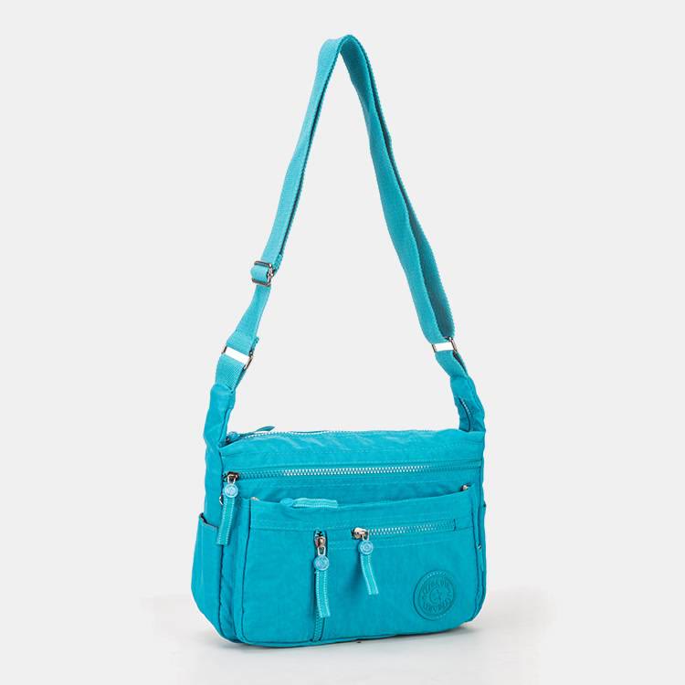 Handtasche mit mehreren Taschen für Damen, wasserdichte Umhängetasche aus Nylon für die Reise