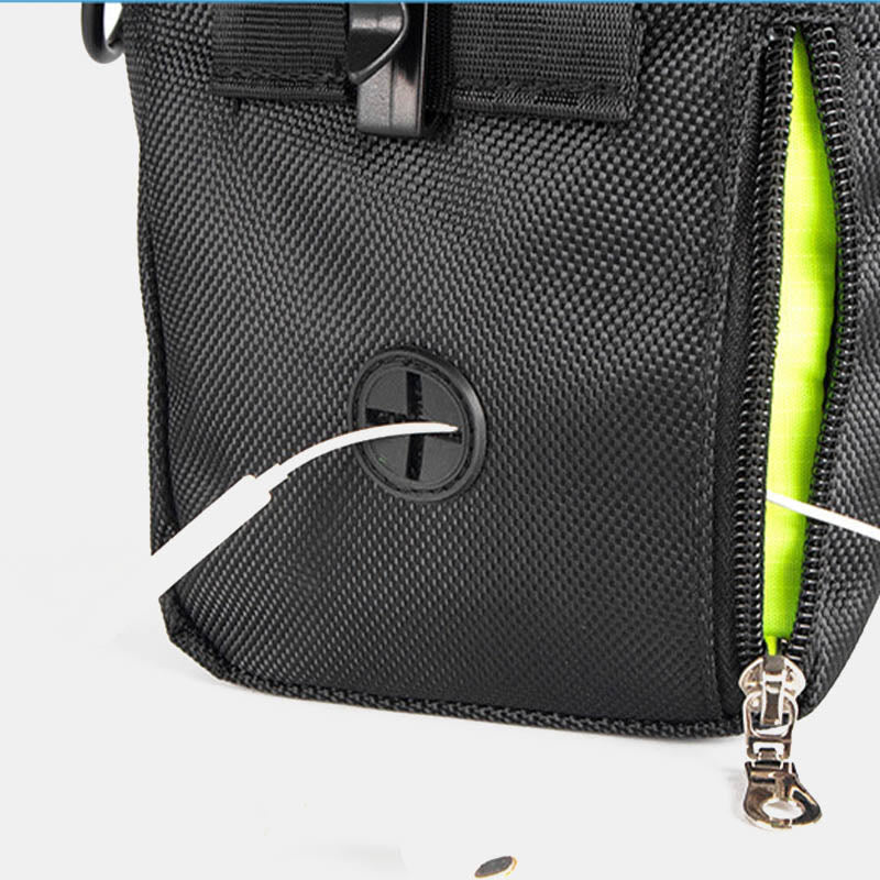 Hundeleckerli-Tasche Snackbehälter mit Umhängegurt und Gürtelschlaufe