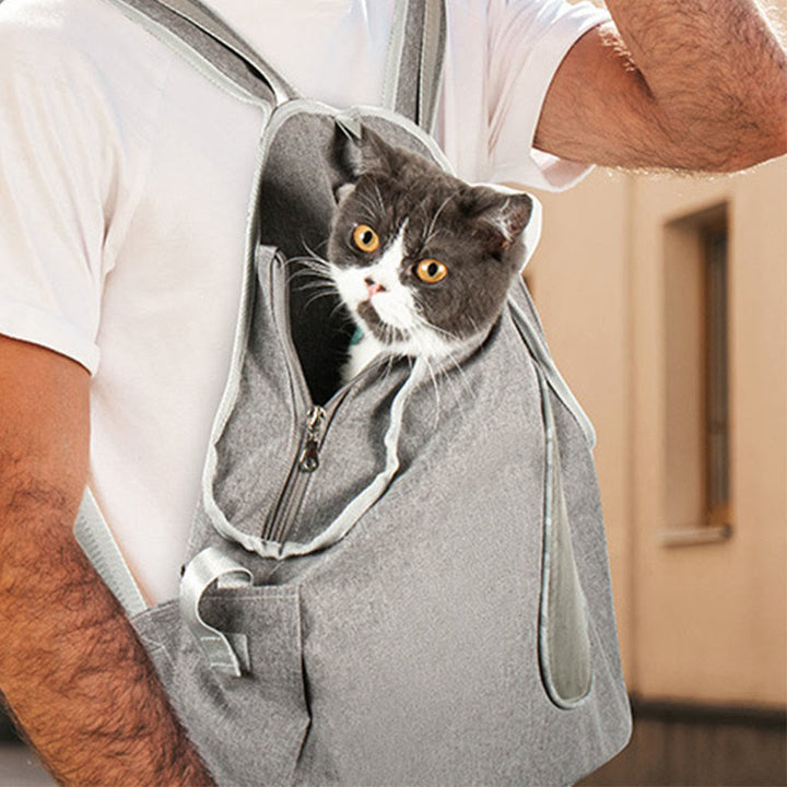 Haustier-Vorderträger Kleiner Hund Katze Netz-Rucksack mit Sicherheitsgurt