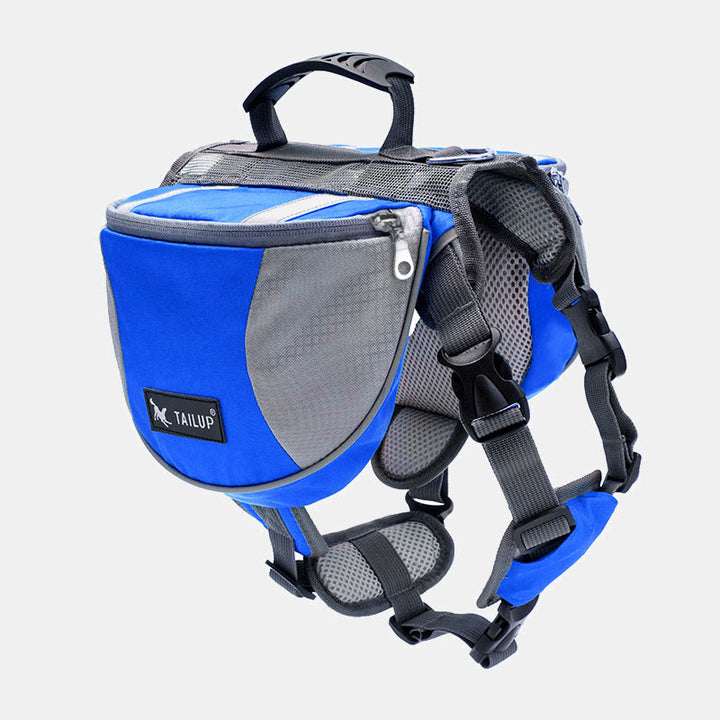 Outdoor-Hunderucksack Y-förmige Satteltasche für mittelgroße und große Hunde