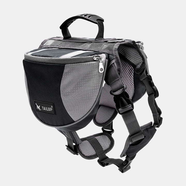 Outdoor-Hunderucksack Y-förmige Satteltasche für mittelgroße und große Hunde