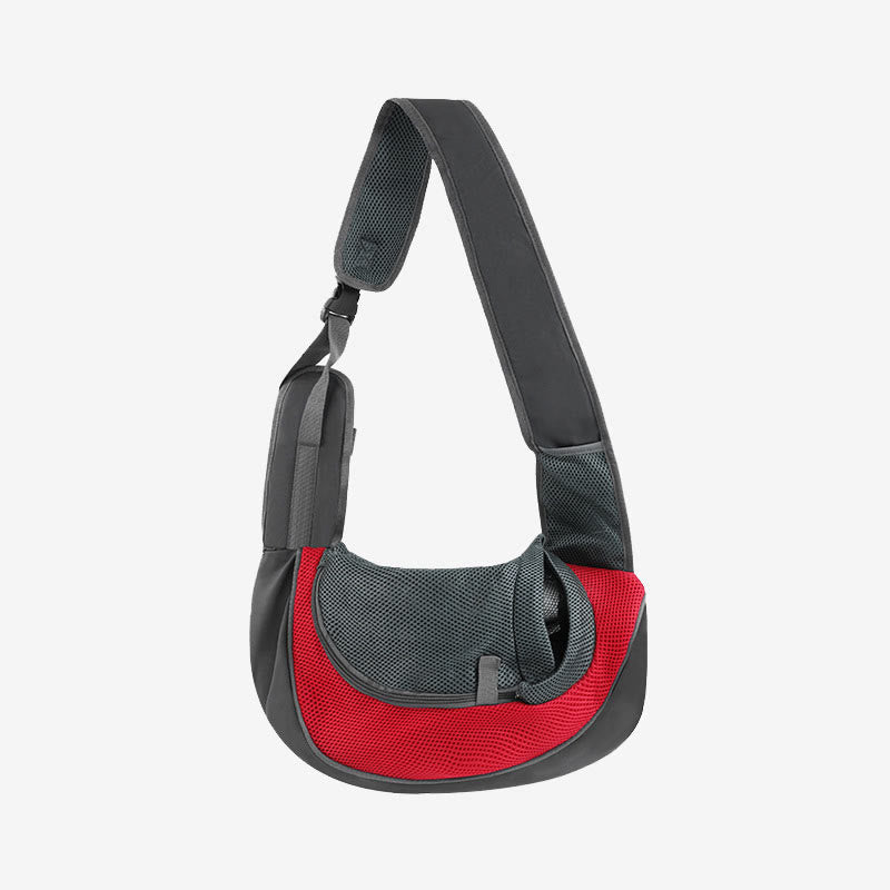 Haustier Schlinge Träger Handfrei Netz Atmungsaktive Welpenträger Tasche