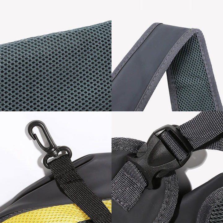 Haustier Schlinge Träger Handfrei Netz Atmungsaktive Welpenträger Tasche