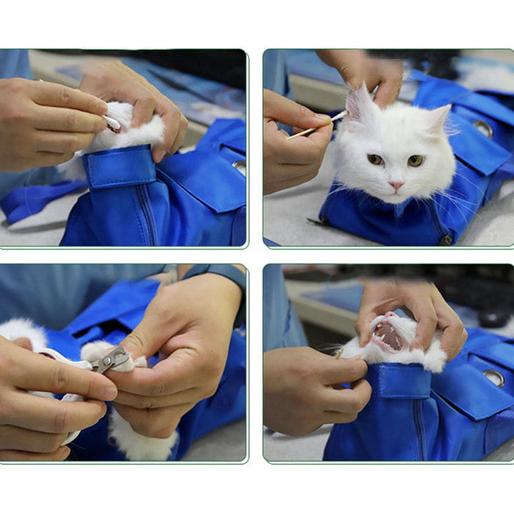 Katzennagelschneiden Reinigung Pflege Haltebeutel Kein Kratzen Beißen