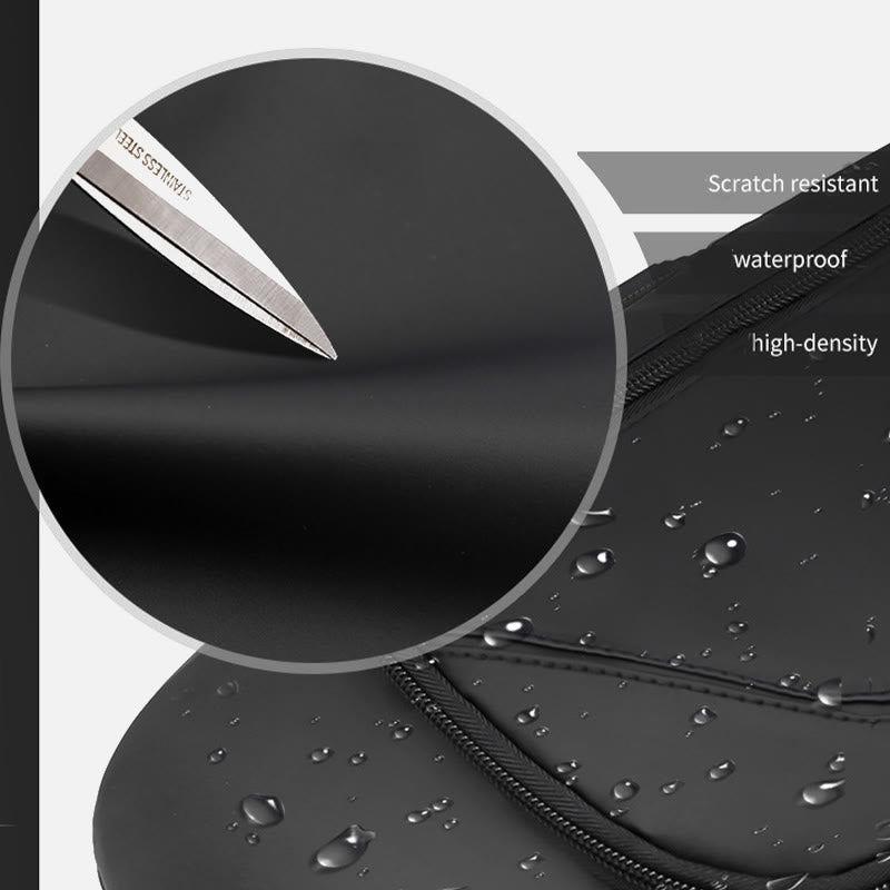 Wasserdichte, lässige Schultertasche mit USB-Ladeanschluss