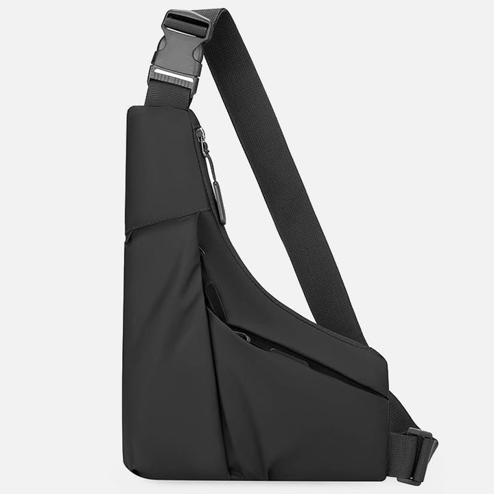 Schlanke Design-Schultertasche Diebstahlsicher Reisefreizeit-Querbody-Tasche