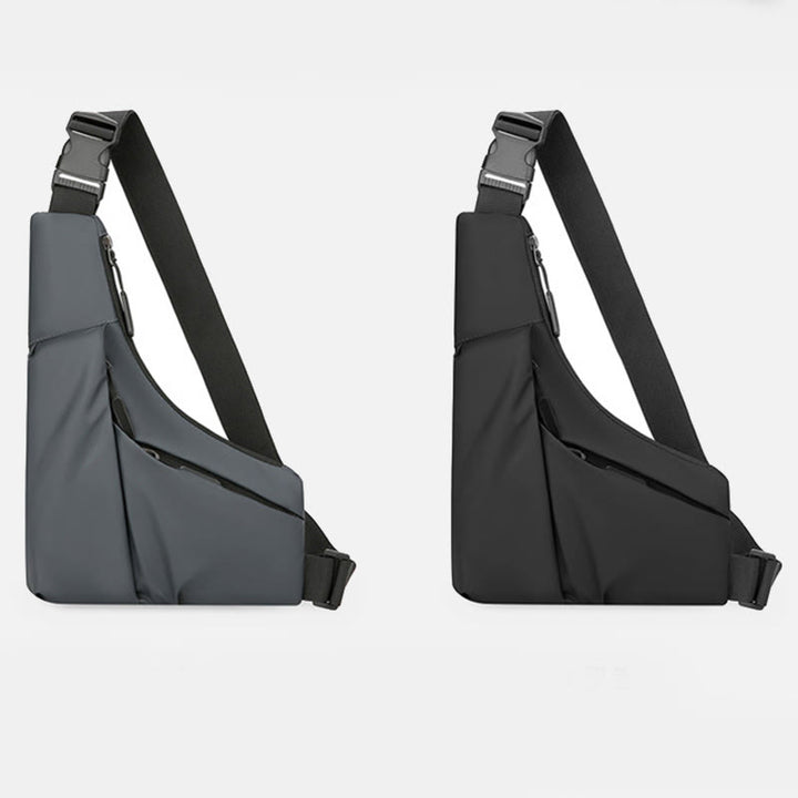 Schlanke Design-Schultertasche Diebstahlsicher Reisefreizeit-Querbody-Tasche