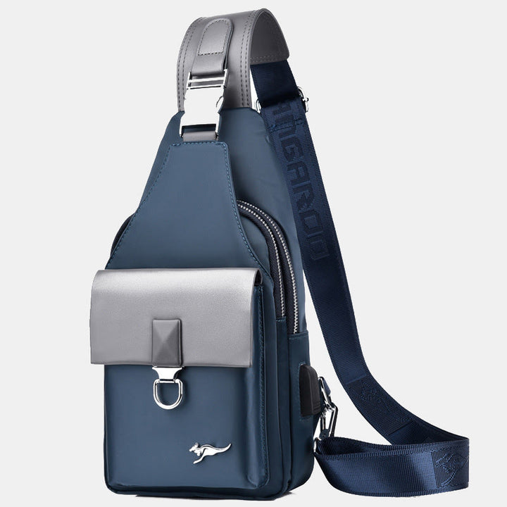 Mehrzweck-Rucksack für Herren zum Reisen, Wandern und Business mit USB-Ladefunktion