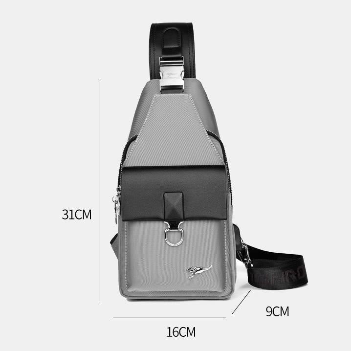 Mehrzweck-Rucksack für Herren zum Reisen, Wandern und Business mit USB-Ladefunktion