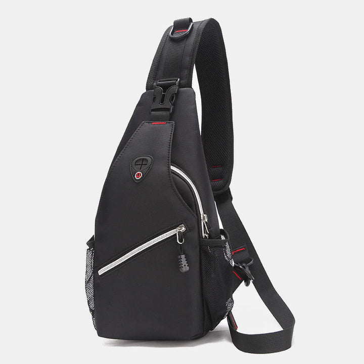 Unisex große Kapazität Oxford Ein-Schulter Rucksack Reise Wander Sling Tasche