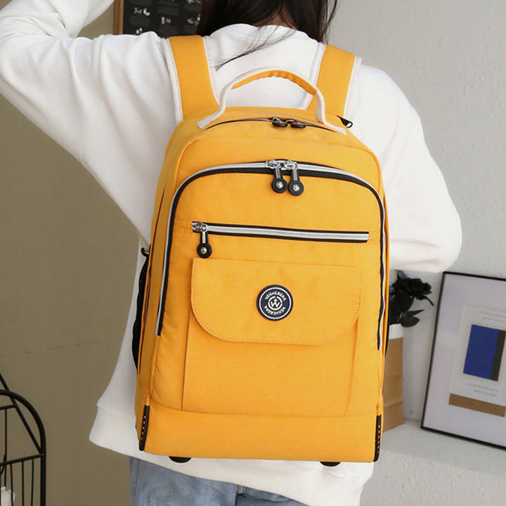 Dual-Use-Rucksack für Reisen Pull Rod Rolling Tote