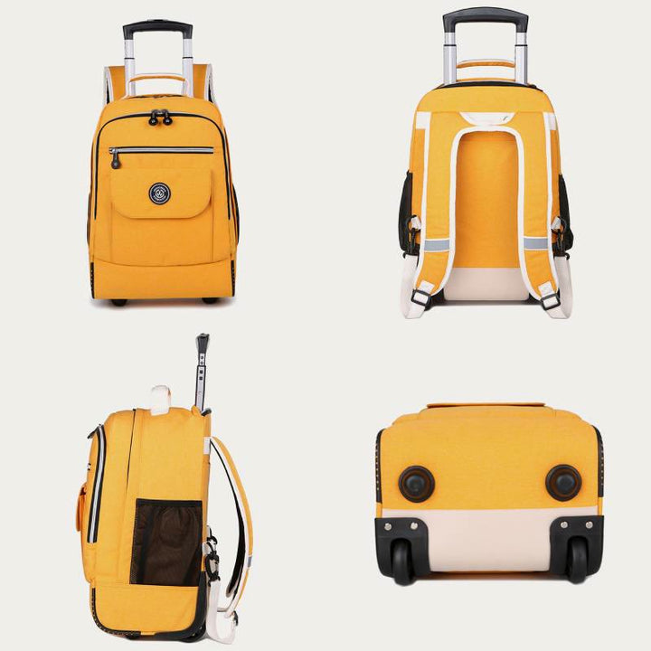 Dual-Use-Rucksack für Reisen Pull Rod Rolling Tote