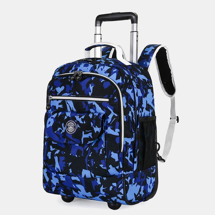 Dual-Use-Rucksack für Reisen Pull Rod Rolling Tote
