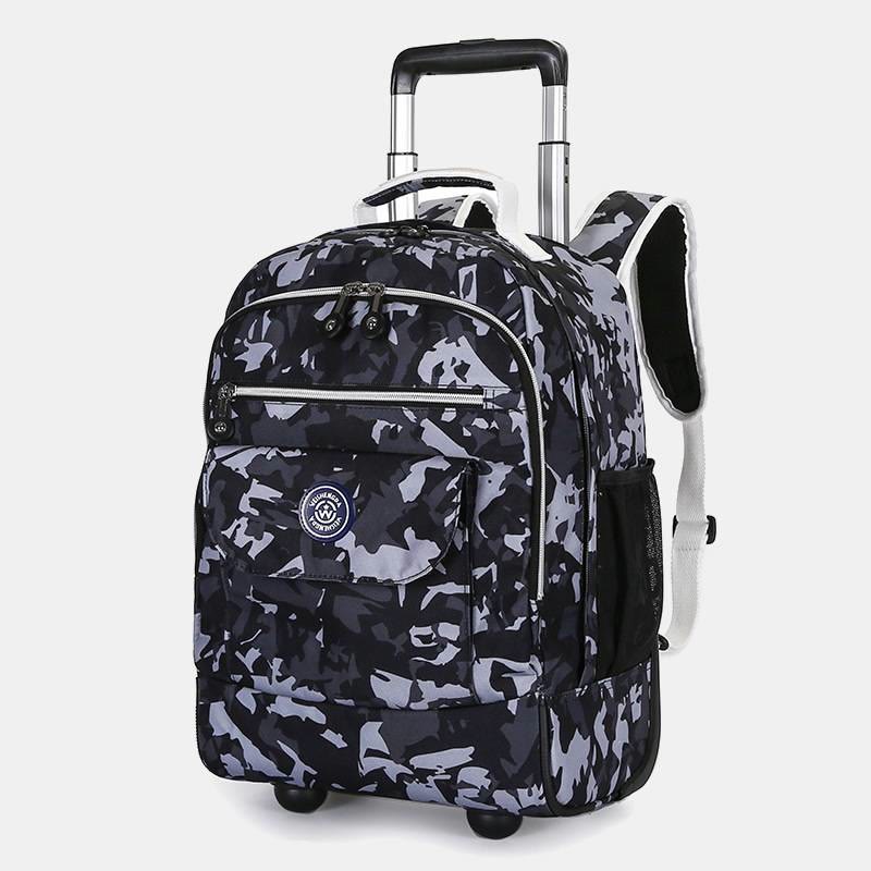 Dual-Use-Rucksack für Reisen Pull Rod Rolling Tote