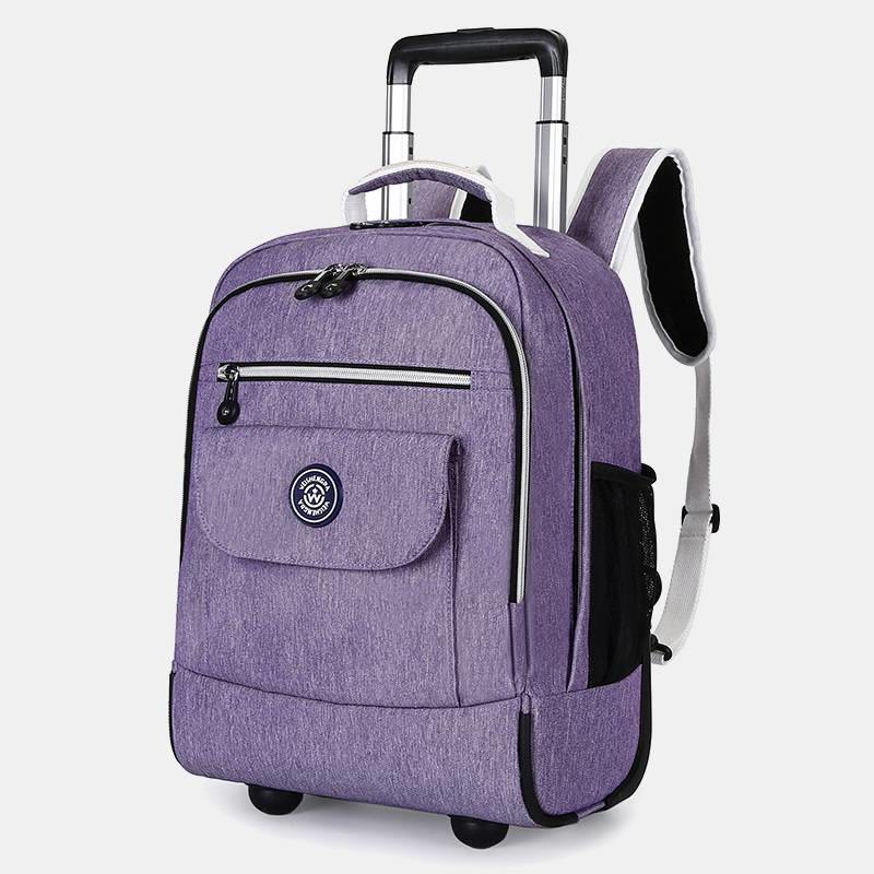 Dual-Use-Rucksack für Reisen Pull Rod Rolling Tote