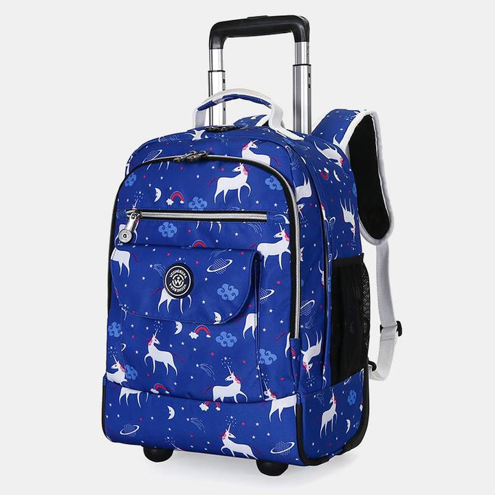 Dual-Use-Rucksack für Reisen Pull Rod Rolling Tote