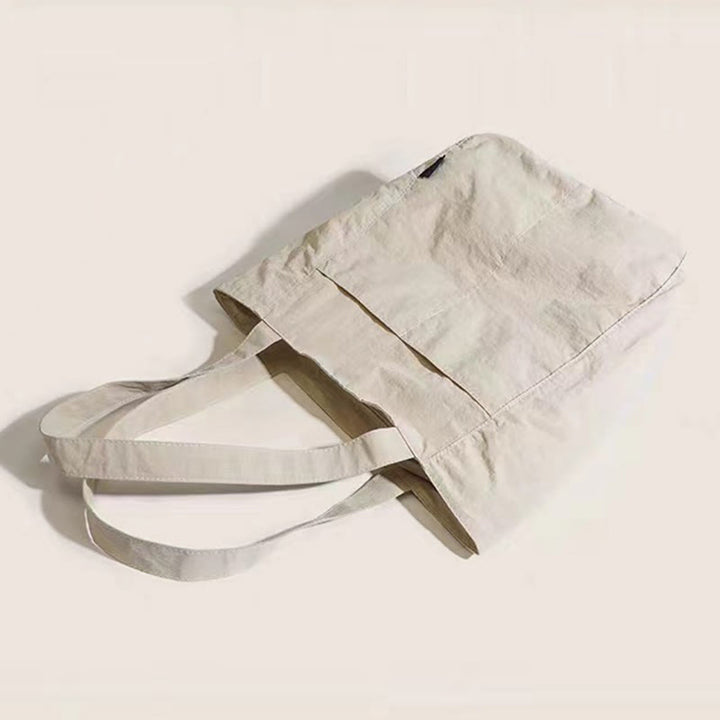 Damen lässige Leinwand Tote Schultertasche Einkaufstasche aus Leinen