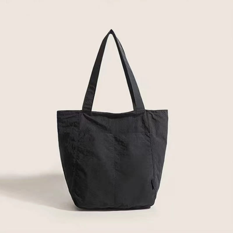 Damen lässige Leinwand Tote Schultertasche Einkaufstasche aus Leinen