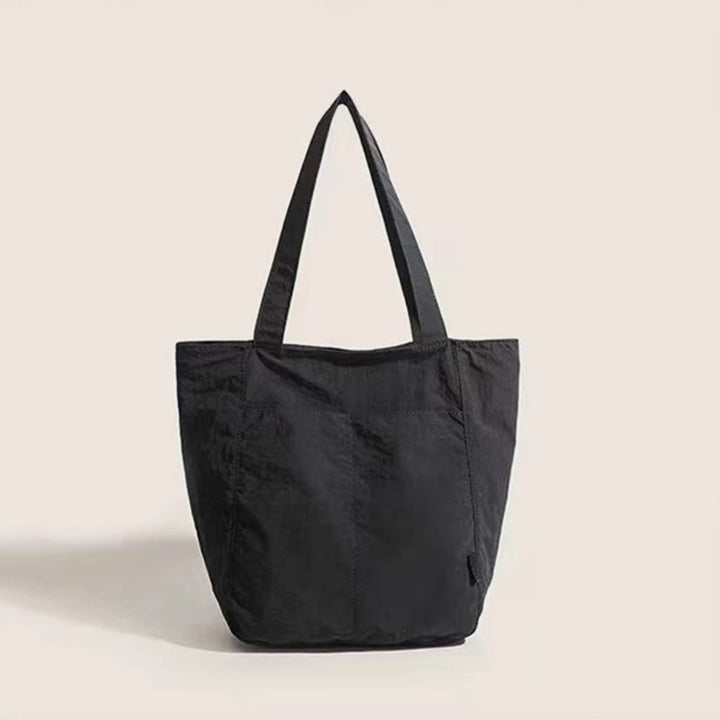 Damen lässige Leinwand Tote Schultertasche Einkaufstasche aus Leinen