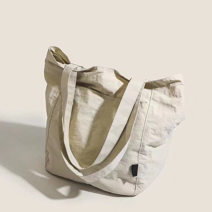 Damen lässige Leinwand Tote Schultertasche Einkaufstasche aus Leinen