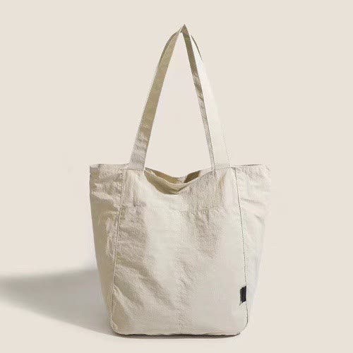 Damen lässige Leinwand Tote Schultertasche Einkaufstasche aus Leinen