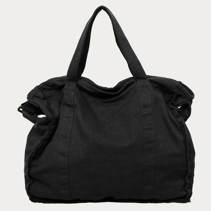 Vintage Large Canvas Tote Bag Umhängetasche für Damen und Herren