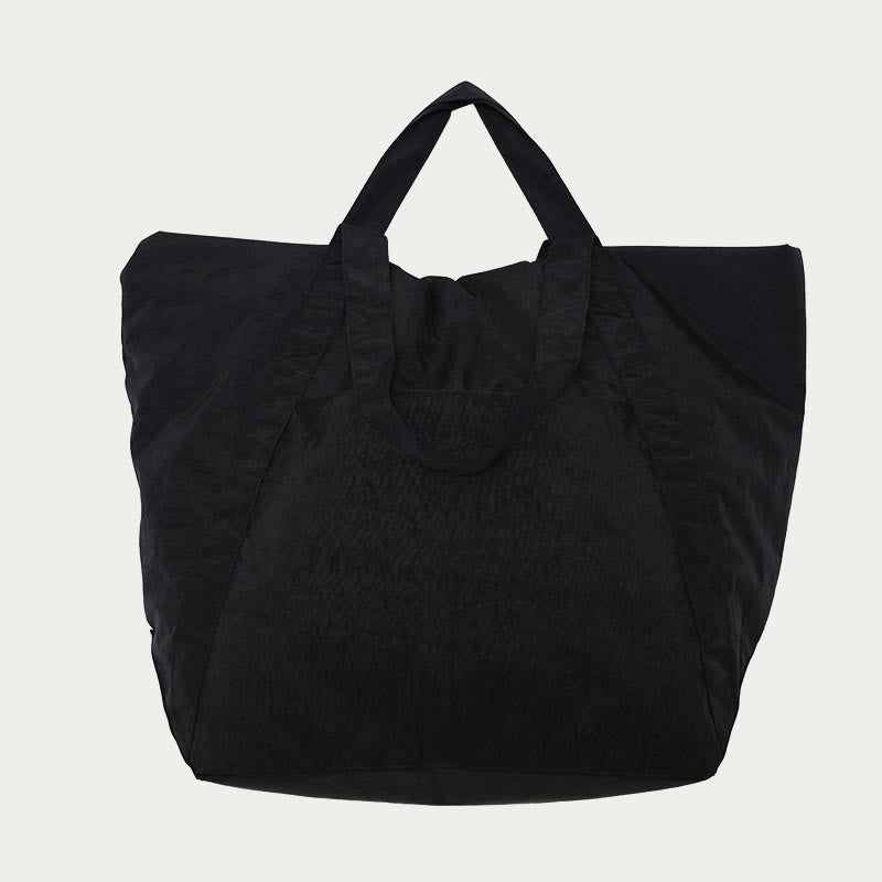 Extra große Vintage-Tote-Bag Leichte Einkaufstasche Reise-Sporthandtasche