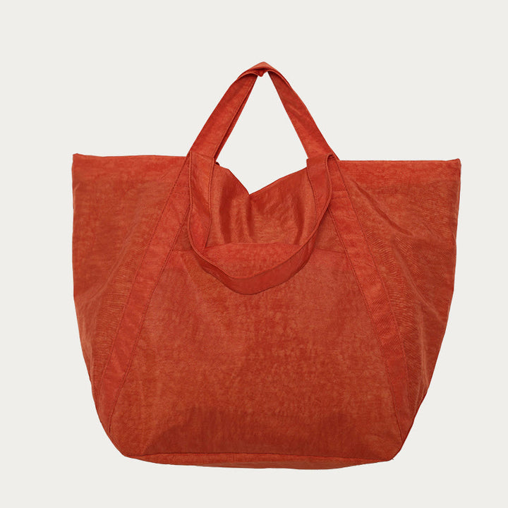 Extra große Vintage-Tote-Bag Leichte Einkaufstasche Reise-Sporthandtasche