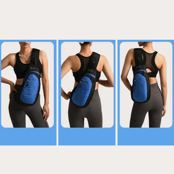 Leichter Sling Bag Brustbeutel Sport Wandern Reisetasche