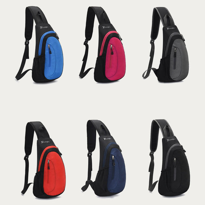 Leichter Sling Bag Brustbeutel Sport Wandern Reisetasche