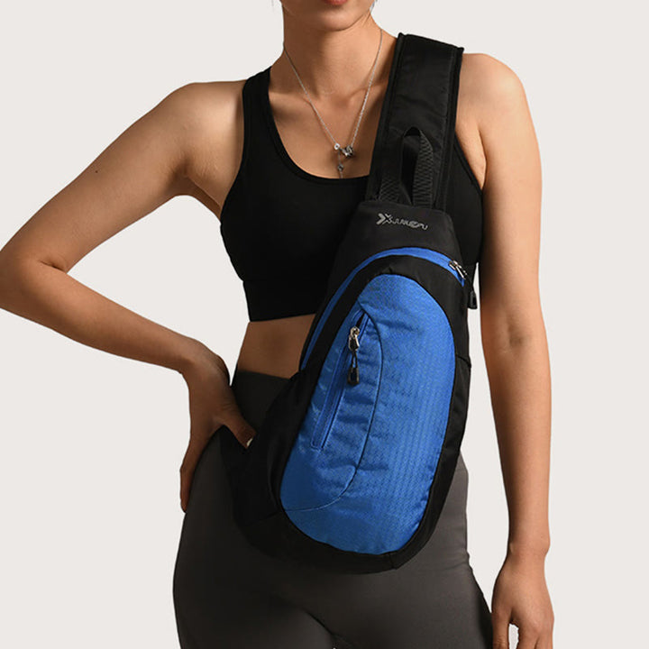 Leichter Sling Bag Brustbeutel Sport Wandern Reisetasche