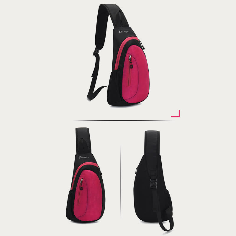 Leichter Sling Bag Brustbeutel Sport Wandern Reisetasche