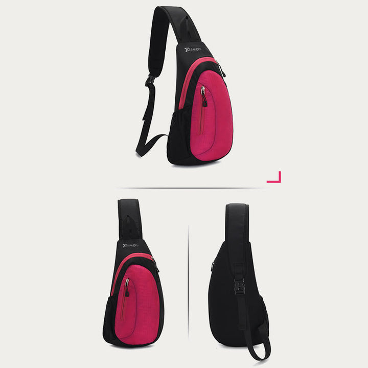 Leichter Sling Bag Brustbeutel Sport Wandern Reisetasche