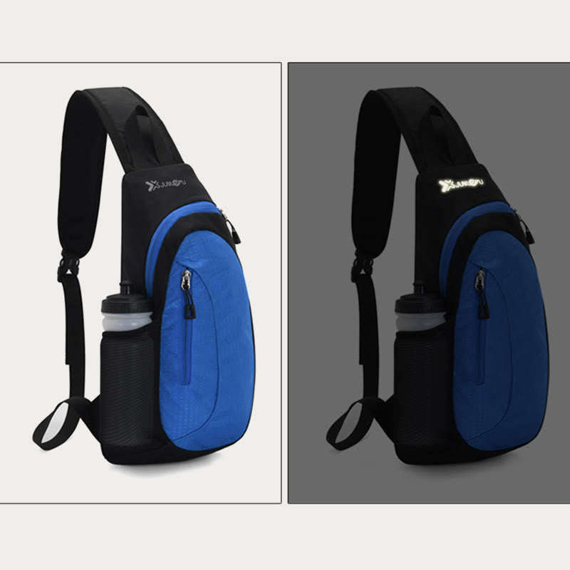 Leichter Sling Bag Brustbeutel Sport Wandern Reisetasche