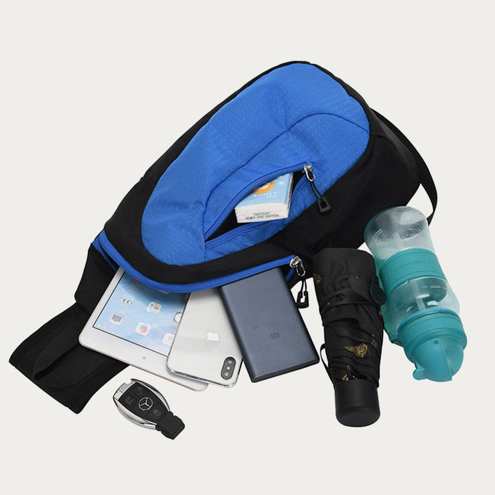 Leichter Sling Bag Brustbeutel Sport Wandern Reisetasche