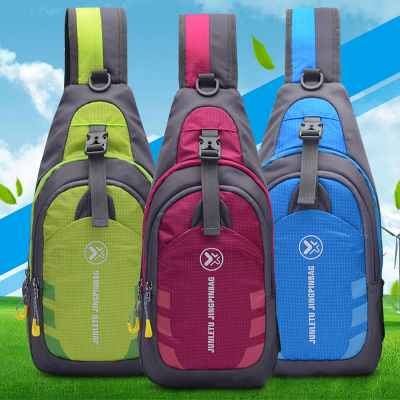 Trendiger Wandersport Sling Bag Schulterrucksack Crossbody Brusttasche