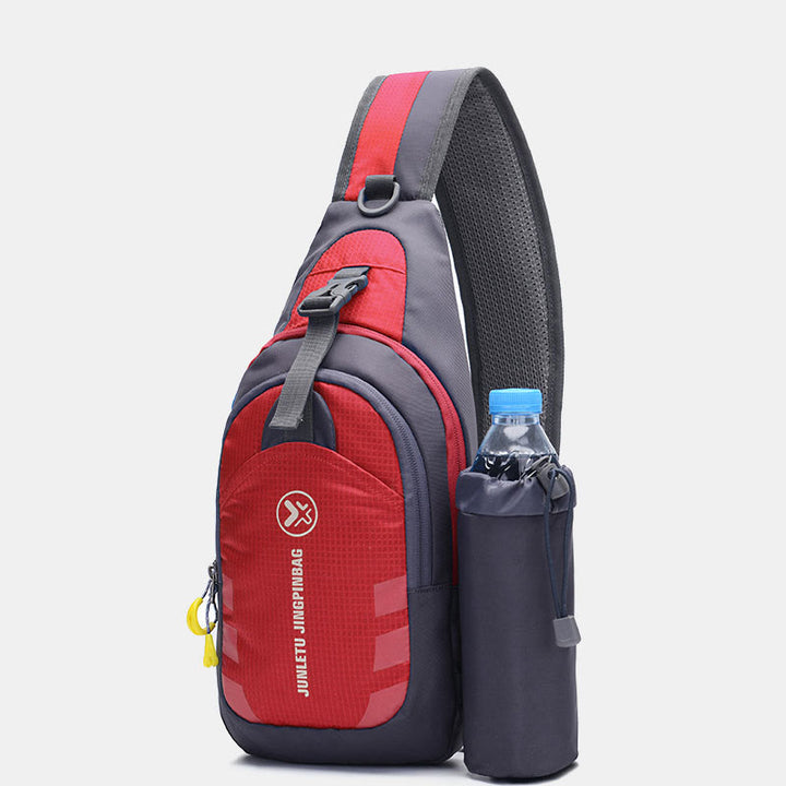 Trendiger Wandersport Sling Bag Schulterrucksack Crossbody Brusttasche