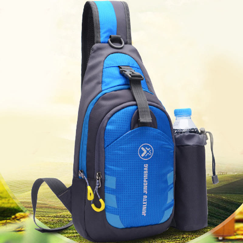 Trendiger Wandersport Sling Bag Schulterrucksack Crossbody Brusttasche