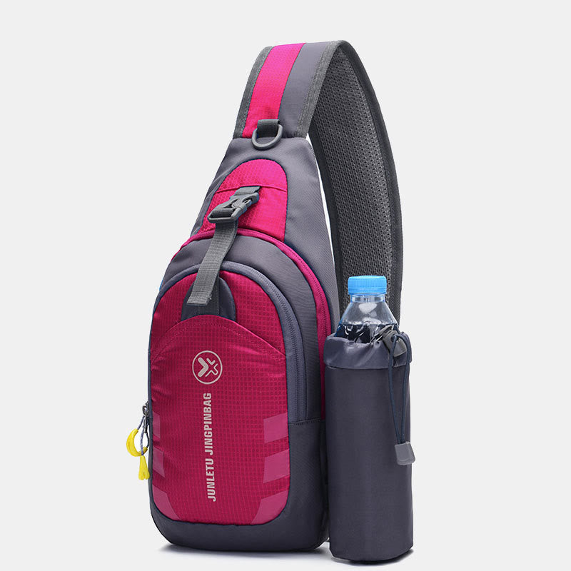 Trendiger Wandersport Sling Bag Schulterrucksack Crossbody Brusttasche
