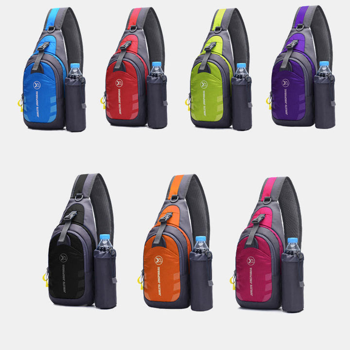 Trendiger Wandersport Sling Bag Schulterrucksack Crossbody Brusttasche