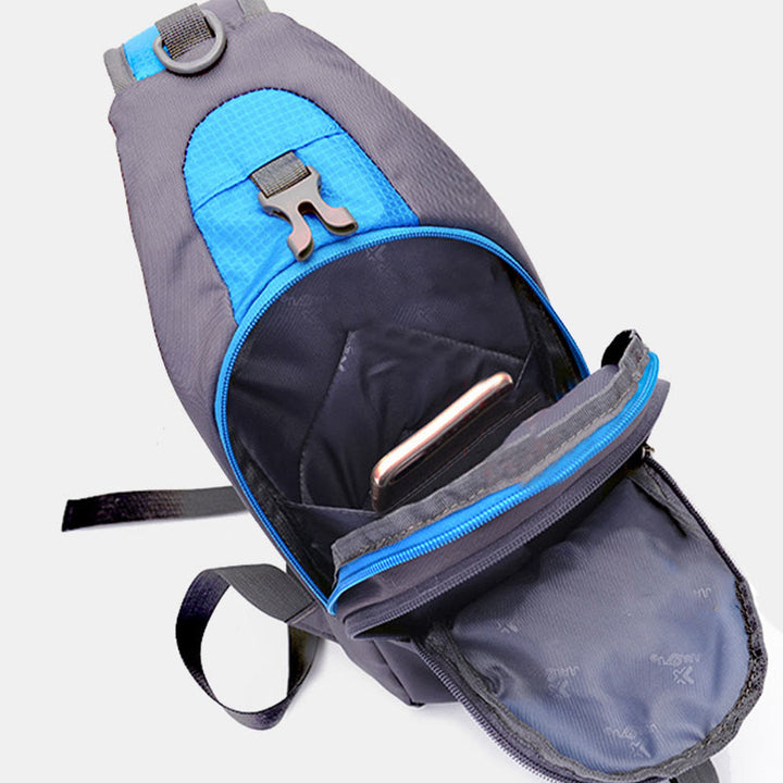 Trendiger Wandersport Sling Bag Schulterrucksack Crossbody Brusttasche