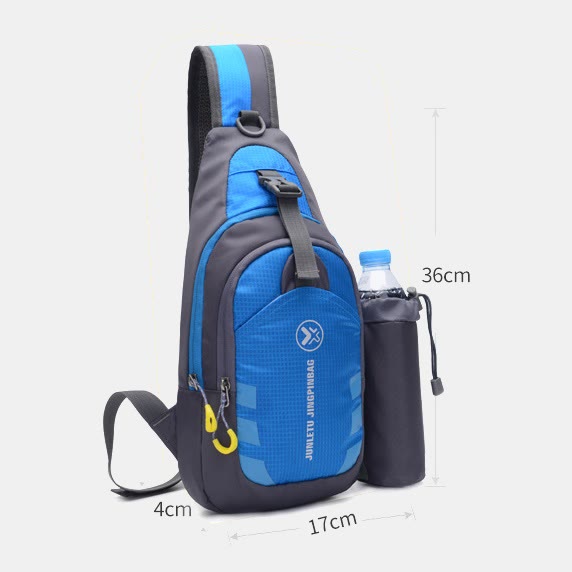 Trendiger Wandersport Sling Bag Schulterrucksack Crossbody Brusttasche
