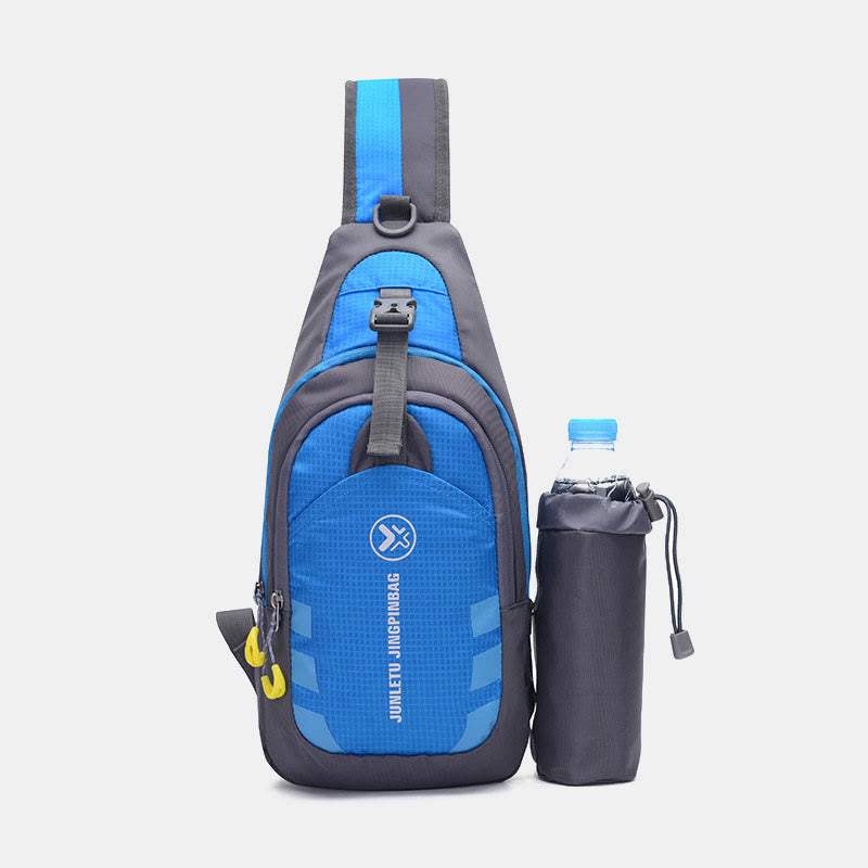 Trendiger Wandersport Sling Bag Schulterrucksack Crossbody Brusttasche