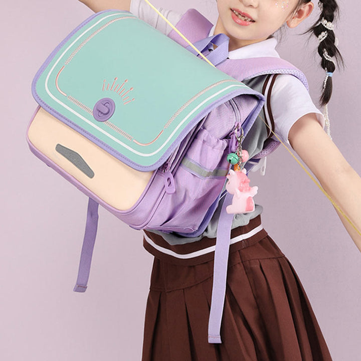 Süßer Rucksack für Jungs und Mädchen, Schulbuchtasche für die Grundschule - image 5