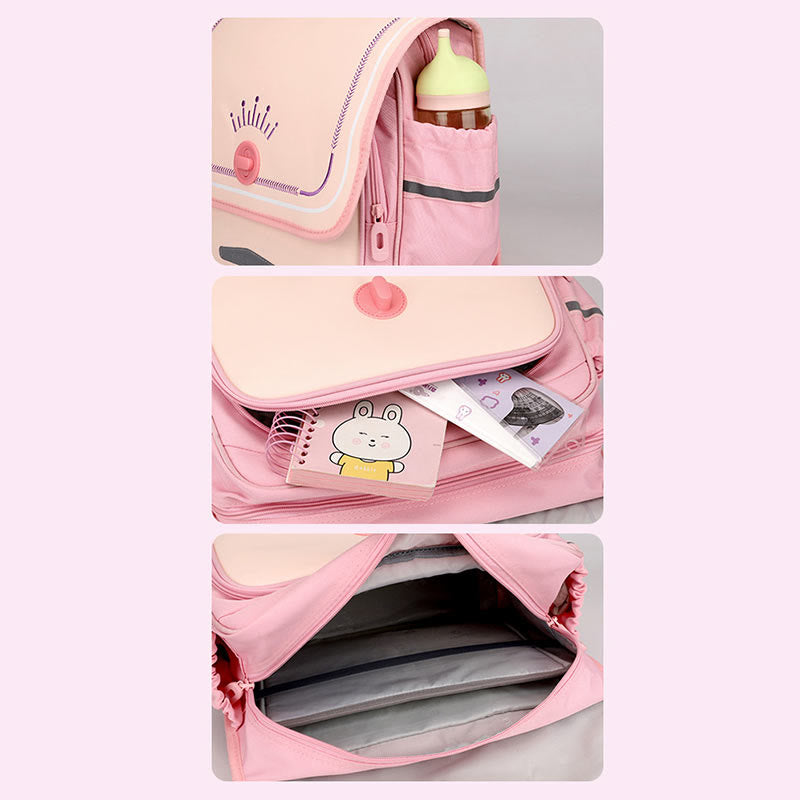 Süßer Rucksack für Jungs und Mädchen, Schulbuchtasche für die Grundschule - image 2