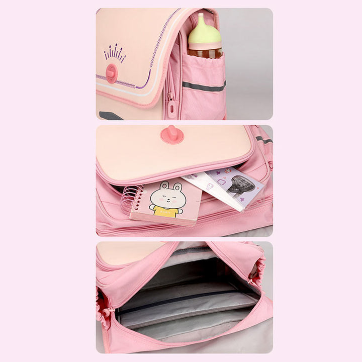 Süßer Rucksack für Jungs und Mädchen, Schulbuchtasche für die Grundschule - image 2
