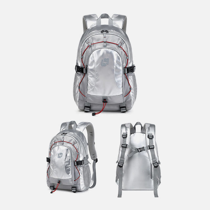 Metallische FarbenSchultasche Rucksack für College Reise Sport