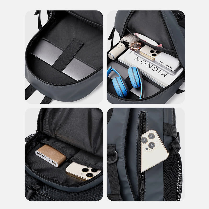 Metallische FarbenSchultasche Rucksack für College Reise Sport
