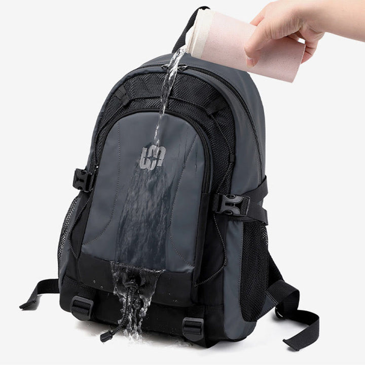Metallische FarbenSchultasche Rucksack für College Reise Sport