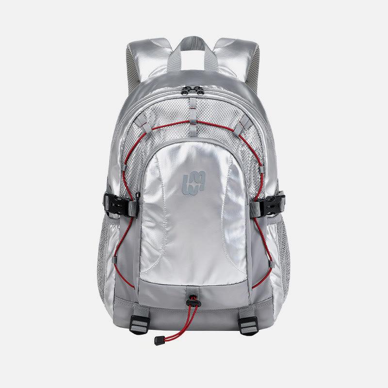Metallische FarbenSchultasche Rucksack für College Reise Sport